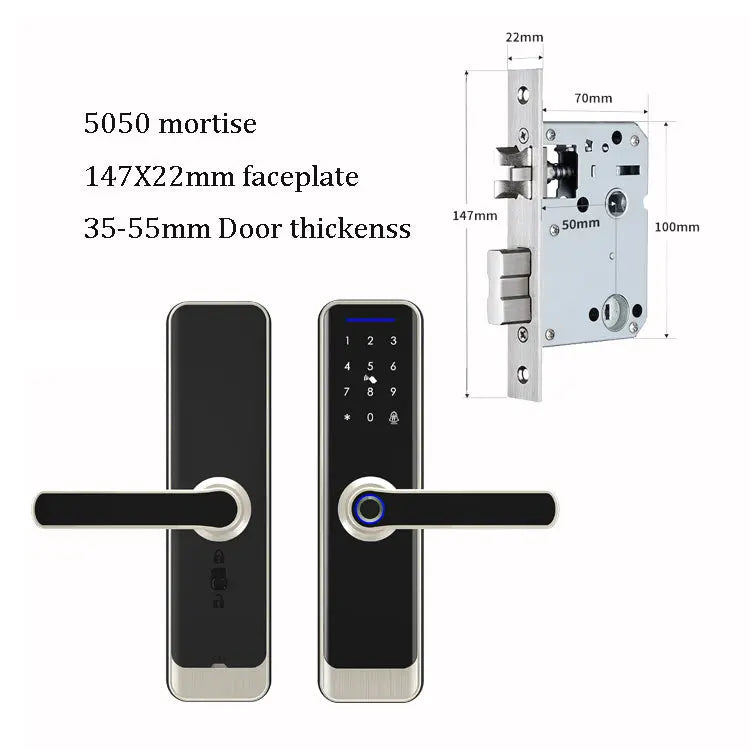 Biometric Door Lock for Home Security NutsnBolts1 Ltd