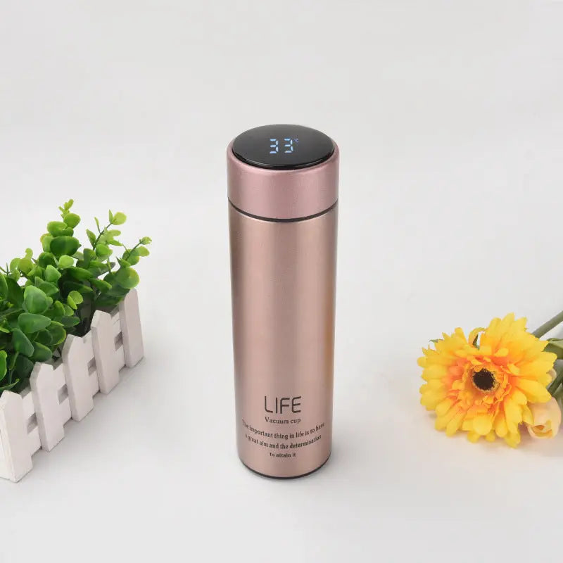Life, Stainless-Steel Smart Vacuum/Thermos Flask NutsnBolts1 Ltd