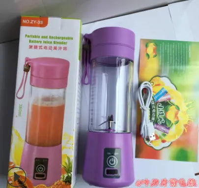 USB-Charging Electric Fruit Juicer/Blender 380 ml NutsnBolts1 Ltd